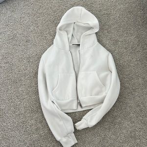 Shein Cropped Zip Up